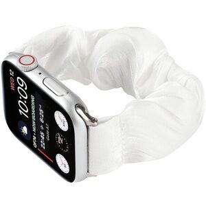 NWT HeyDay White Tool Scrunchie Apple Watch Band - Size 42mm49mm
